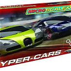 scalextric micro hyper cars race slot car set